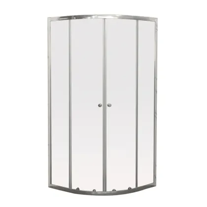 Душова кабіна без піддону Mixxus Premium DIVERSE SC01-90x90x195-TR Chrome прозоре скло 5мм (MI6859)