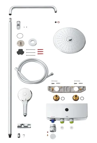 Душова система з термостатом для душа Grohe Euphoria SmartControl System (26509000) — Photo 2