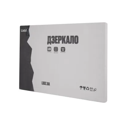 Дзеркало Lidz Orion (OR2) 600х800 з LED-підсвічуванням Touch, з антизапотіванням, з димером, рег. яскравості LDOR60080049292 — Photo 6