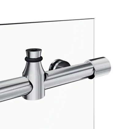 Душова кабіна без піддону Koer SR SC07-120x90x200-TR-01 прозоре скло Easy Clean 8мм, хром (KR5370) — Photo 6