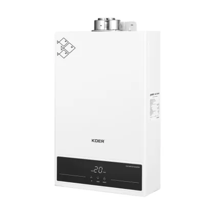 Газова колонка KOER KWH.G0312 TURBO WHITE турбована 12 л/хв, колір білий (KR5557) — Photo 2