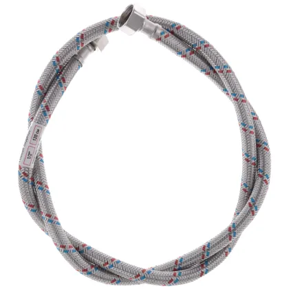 Гнучкий шланг для підключення води Гайка 1/2'' - Гайка 1/2'' (120 см) ZERIX (ZX1555) — Photo 2