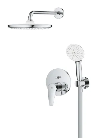 Прихована душова система Grohe BauEdge з Tempesta 250 (25290000) — Photo 2