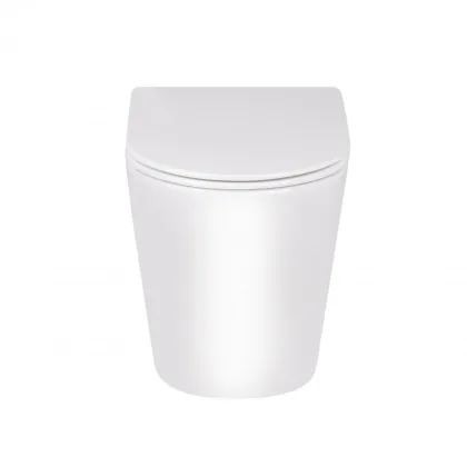 Унітаз підлоговий Qtap Swan Soft-close QT16223178W — Photo 2
