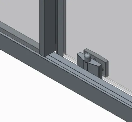 Душова кабіна без піддону Koer SR SC10-90x90x195-TR-12 прозоре скло Easy Clean 6мм, матове золото (KR5943) — Photo 4