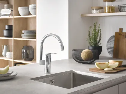 Мийка для кухні із нержавіючої сталі Grohe K700U (31574SD1) — Photo 1