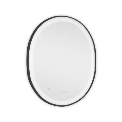 Дзеркало Qtap Gemini 800х700 з LED-підсвічуванням Touch, з антизапотіванням, з димером, рег. темп. кольору (3000-6500K) Reverse QT2578R8072B — Photo 6