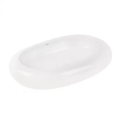 Раковина-чаша Qtap Robin 635x420x105 White з донним клапаном QT13113075W — Photo 3