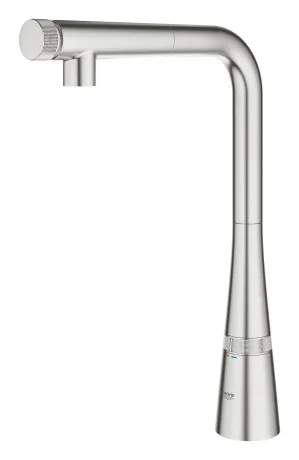 Змішувач для кухні з висувним виливом Grohe Zedra SmartControl (31593DC2) — Photo 7