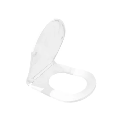 Сидіння-кришка для унітазу Koer AC-0101-SEAT COVER 450х390х80mm дюропласт з мікроліфтом (KR5617) — Photo 2