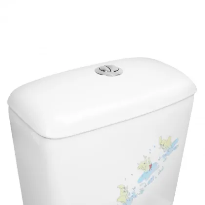 Унітаз-компакт дитячий Qtap Baby з сідінням QT2322C229PEWD — Photo 5