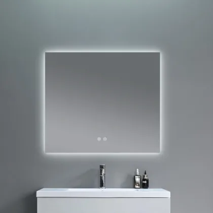 Дзеркало Qtap Taurus (TA1) 800×600 мм з LED-підсвічуванням Touch, з антизапотіванням, з димером, рег. темп. кольору (3000-6500K) QTTAU8006004895 — Photo 7