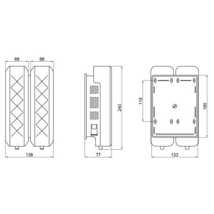 Диспенсер для мила Qtap Pohodli QTDM350CP2 Chrome (Dávkovač) — Photo 1