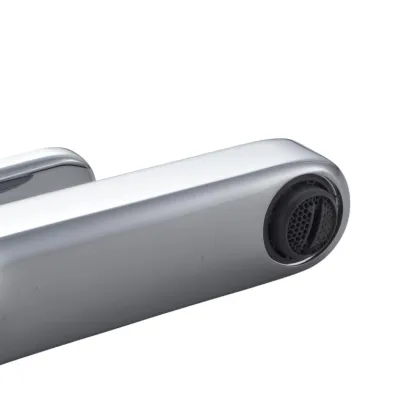 Змішувач латунний для раковини Lidz Astra 001F (k35) LDAST001FCRM48085 Chrome — Photo 4