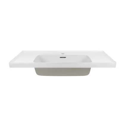 Раковина Qtap Albatross A 1000х500х230 White з донним клапаном QT01115100AW — Photo 2