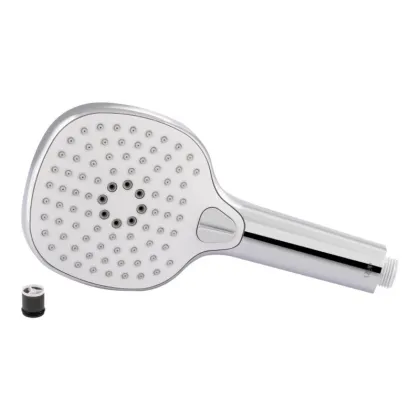 Лійка для ручного душу Qtap Rucni 120 мм округла QTRUCA121N3KCW Chrome — Photo 2