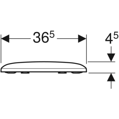 Сидіння для унітазу Geberit iCon Square 571910000 — Photo 2