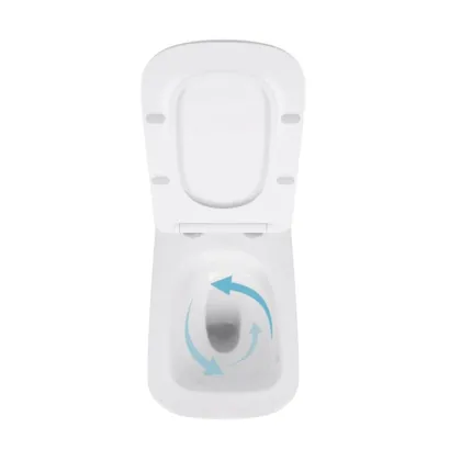 Готове рішення Qtap для ванної кімнати: Унітаз напольний Tern Ultra Quiet QT17223303AW + інсталяція QT0122490S+ клавіша QT0111M08V1384W — Photo 6