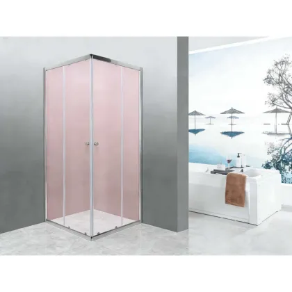 Душова кабіна без піддону MIXXUS CUBIC SC01-90x90x185-TR CHROME прозоре скло 4мм NEW (MI8366) — Photo 3