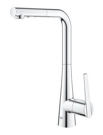 Змішувач для кухні з висувним виливом Grohe Zedra (32553002) — Photo 6