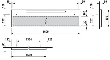 ALESSI ONEvolution Дзеркало*1600 з підсвічуванням — Photo 2