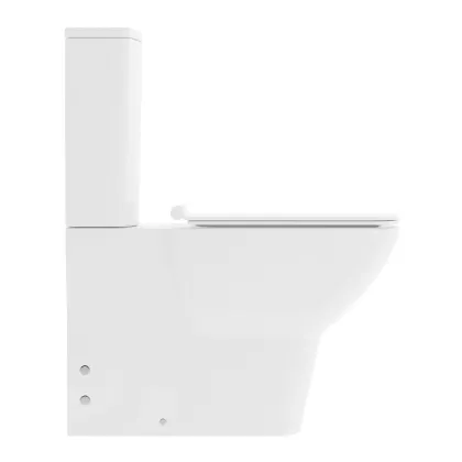 MORETTA унітаз підлоговий 64,5*34,5*78см з сидінням Slim Soft Close — Photo 2