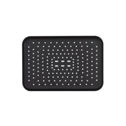 Лійка для верхнього душу Qtap Hlavova 260x180 мм прямокутна QTHLA107BLM45786 Black Matt — Photo 3