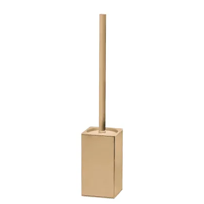 Йоржик для унітазу підлоговий VBI QUADRO BRUSH GOLD
