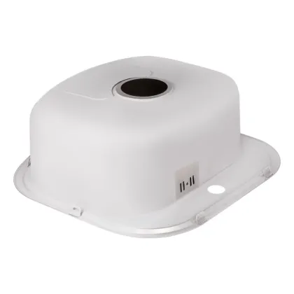 Кухонне миття Qtap 4947 0,8 мм Satin (QT4947SAT08) — Photo 4