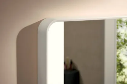 XARITA LITE Q дзеркало 100*70см з вертикальним LED підсвічуванням — Photo 1