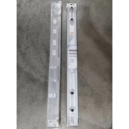 Штанга для шторки телескопічна з тримачем для рушників Mixxus CRA-D-125x225 125cm-225cm (алюміній) (БЛІСТЕР) (AC3589) — Photo 1