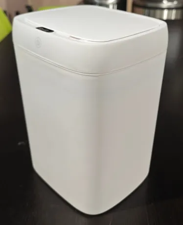 Відро для сміття сенсорне прямокутне Mixxus Wave-TC0314 White 14 л (колір білий) (MI8404) — Photo 18