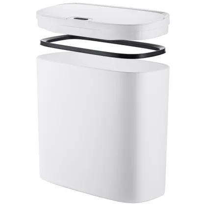 Відро для сміття сенсорне прямокутне Mixxus Wave-TC0414 White 14 л (колір білий) (MI8405) — Photo 26