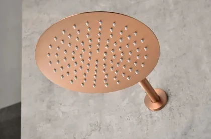 IMEX MONZA BRUSHED ROSE GOLD Набір для душу з термостатом, PVD матове рожеве золото — Photo 3