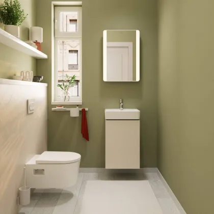ZESIS S змішувач для умивальника 70, одноважільний, CoolStart, хром — Photo 4