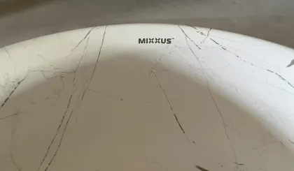 Раковина накладна Mixxus Premium WAVE-0102 MARBLE 370х370х130mm (MP6528) — Photo 7