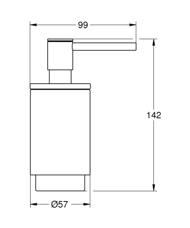 Дозатор рідкого мила Grohe Selection (41028000) — Photo 3