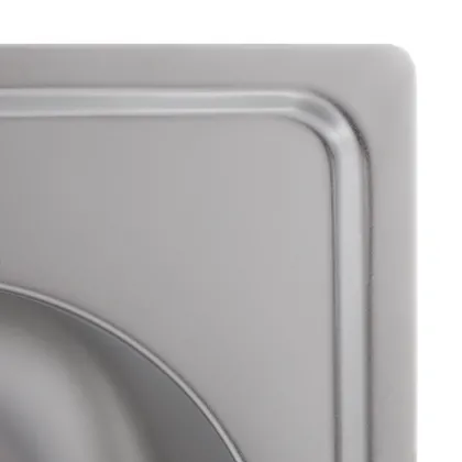 Мийка кухонна Haiba 50x47 (Satin) (HB0543) — Photo 1