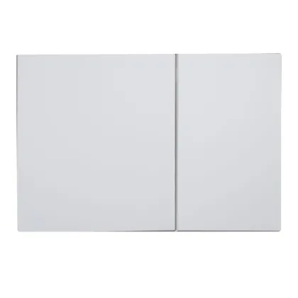 Панель змиву Koer KT-0610-03 240x160x32mm пластикова, квадратна, білий — Photo 3