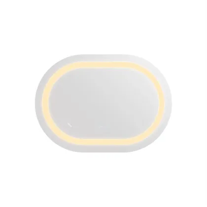 Дзеркало Qtap Gemini 500х700 з LED-підсвічуванням Touch, з антизапотіванням, з димером, рег. темп. кольору (3000-6500K) Reverse QT2578R5070 — Photo 4