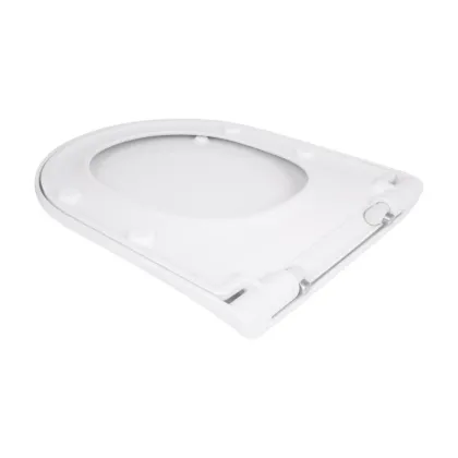Qtap Сидіння для унітаза (Robin 490, Scorpio 490) 430x363x60 мм, White, з мікроліфтом, Slim Duroplast, MagLock QTSC179W48915 — Photo 3