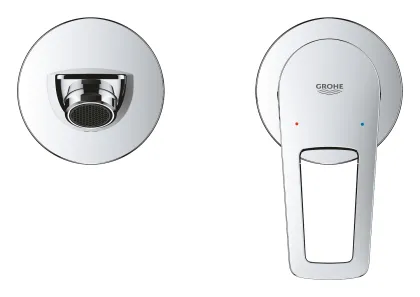 Змішувач для раковини прихованого монтажу Grohe BauLoop New (20289001) — Photo 6