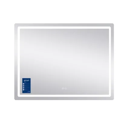 Дзеркало Qtap Mideya MI1) 1200х800 з LED-підсвічуванням Touch, з антизапотіванням, димером, рег. яскравості QT2078F12080 — Photo 3