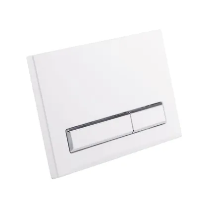 Комплект: Qtap Presto унитаз подвесной QT24332615EW + Nest комплект инсталляции 4в1 (линейная клавиша White) QT0133M425 + QT0111M08V1384W — Photo 4