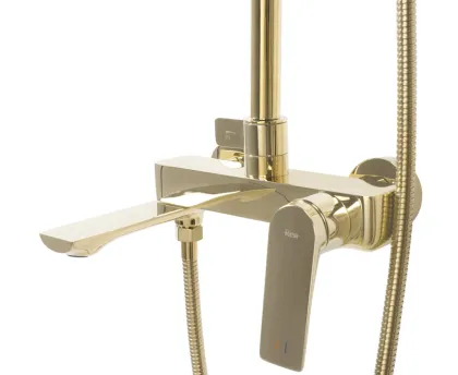 Душовий гарнітур REA AVALON GOLD з виливом — Photo 5