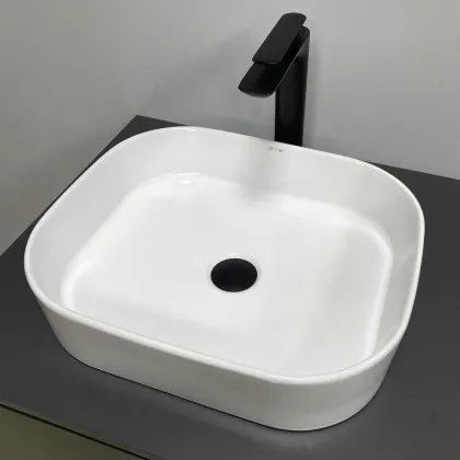 Умивальник VBI VESTONE 45 WHITE накладний
