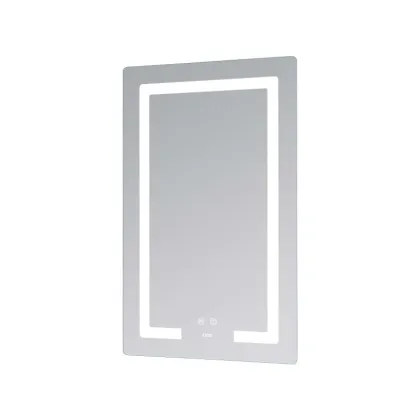 Дзеркало Lidz Kubis (KU2) 500х800 з LED-підсвічуванням Touch, з антизапотіванням, з димером, рег. яскравості LD78LF936508048448 — Photo 4