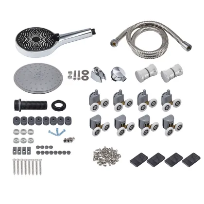 Комплект фурнітури для душового боксу Mixxus Strong SCP01-SET Chrome (MI8162)