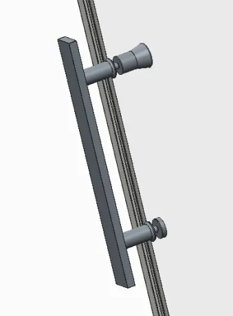 Двері в нішу Koer SR SD01-120x200-TR-12 прозоре скло Easy Clean 8мм, матове золото (KR5377) — Photo 24