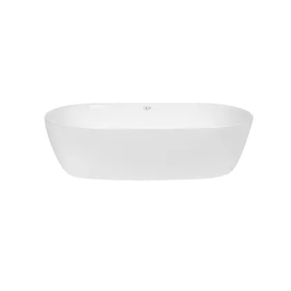 Комплект Qtap Aquarius: Раковина накладна прамокутна 465x375x115 мм White + Донний клапан PU02 — Photo 2
